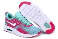 nike femmes air max 87 chaussures course tres attendu vert rouge